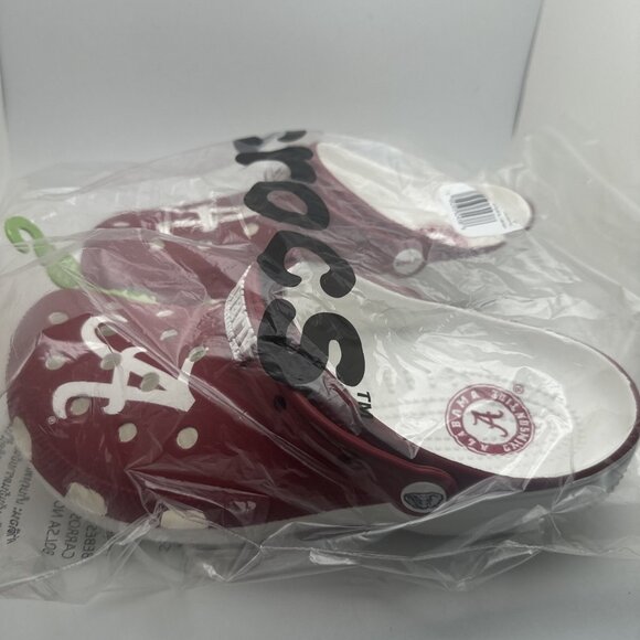 Crocs University of Alabama Classic Clogs for Men and Women Sz M12 W13 - Picture 5 of 5